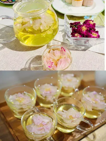 Snow Plateau Organic Scented Tea Blooming Tea 