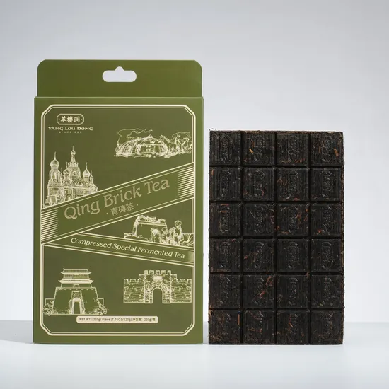 Black Tea Brick Chocolate Shape 
