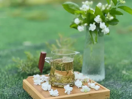 Wholesale Snow Plateau Damask Rose Herbal Tea Rose Blooming Tea 